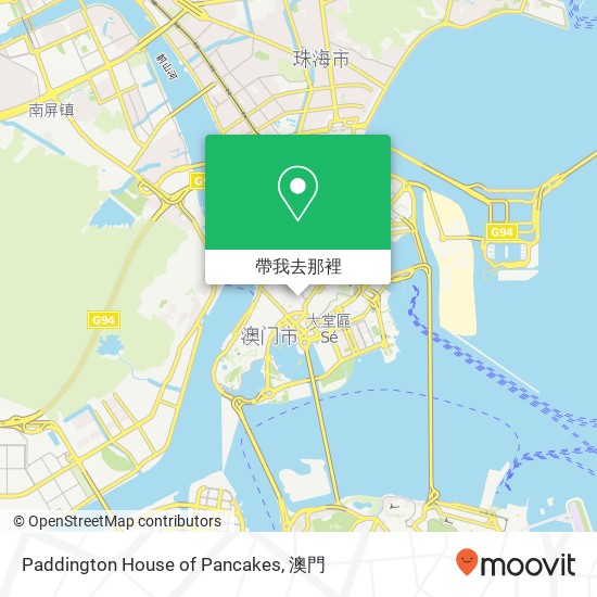 Paddington House of Pancakes地圖