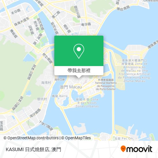 KASUMI 日式燒餅店地圖