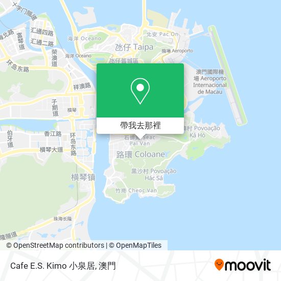 Cafe E.S. Kimo 小泉居地圖