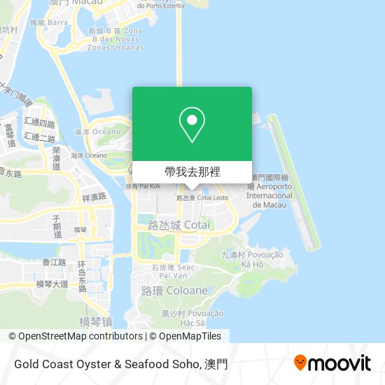 Gold Coast Oyster & Seafood  Soho地圖