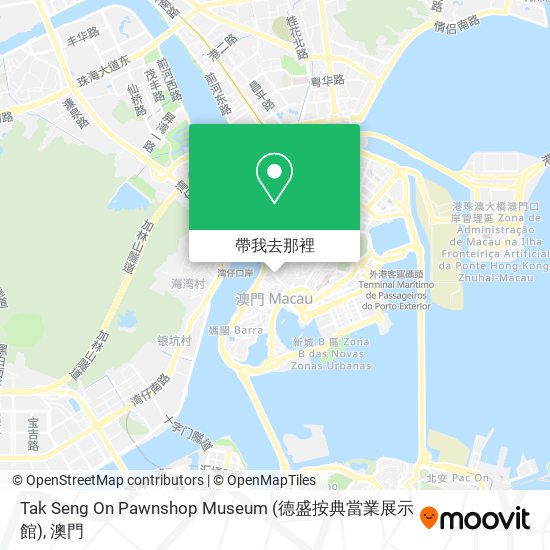 Tak Seng On Pawnshop Museum (德盛按典當業展示館)地圖