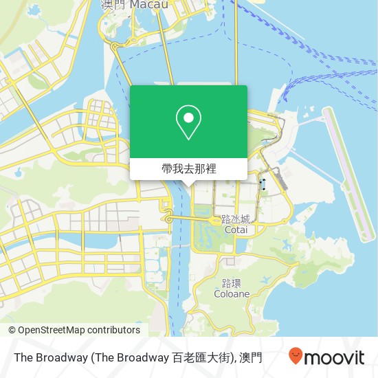 The Broadway (The Broadway 百老匯大街)地圖