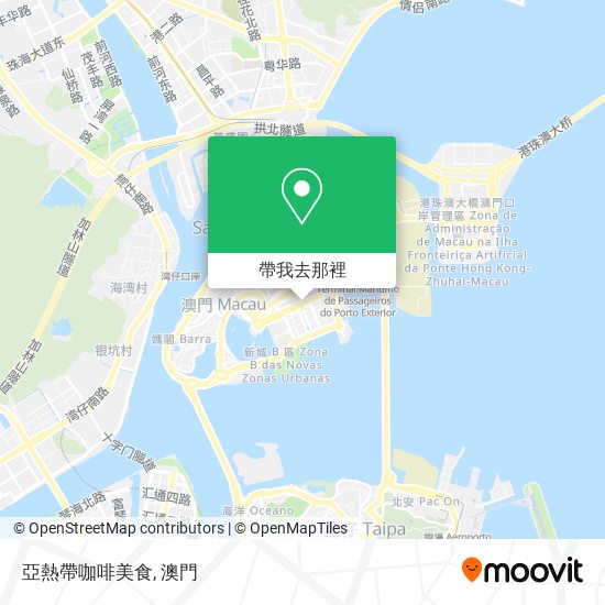 亞熱帶咖啡美食地圖