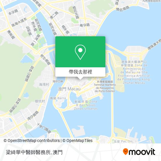 梁綺華中醫師醫務所地圖