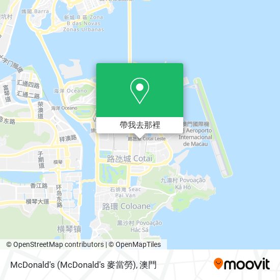 McDonald's (McDonald's 麥當勞)地圖