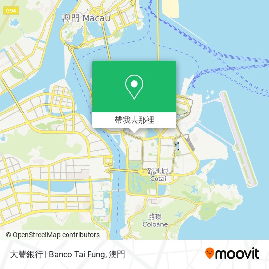 大豐銀行 | Banco Tai Fung地圖