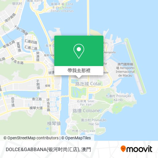 DOLCE&GABBANA(银河时尚汇店)地圖