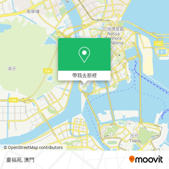 慶福苑地圖