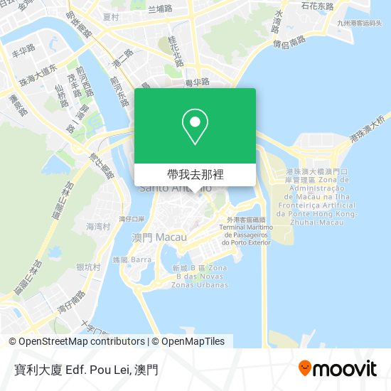 寶利大廈 Edf. Pou Lei地圖