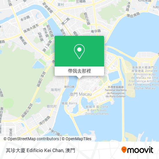 其珍大廈 Edifício Kei Chan地圖