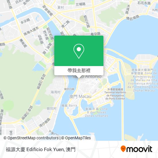 福源大廈 Edifício Fok Yuen地圖