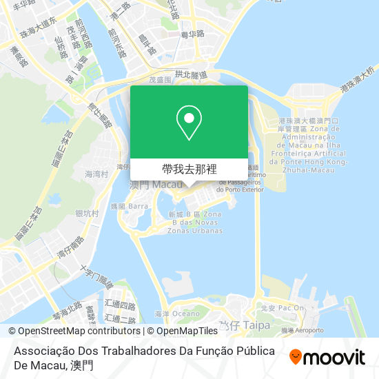 Associação Dos Trabalhadores Da Função Pública De Macau地圖