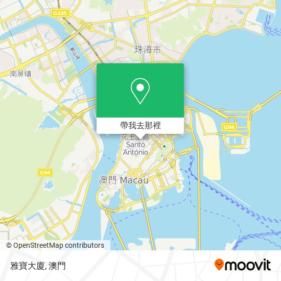 雅寶大廈地圖