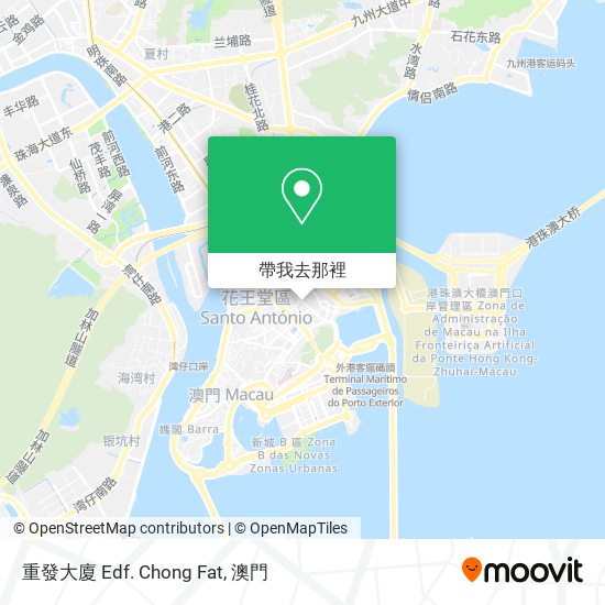 重發大廈 Edf. Chong Fat地圖