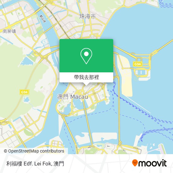 利福樓 Edf. Lei Fok地圖