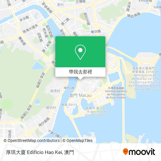 厚琪大廈 Edifício Hao Kei地圖
