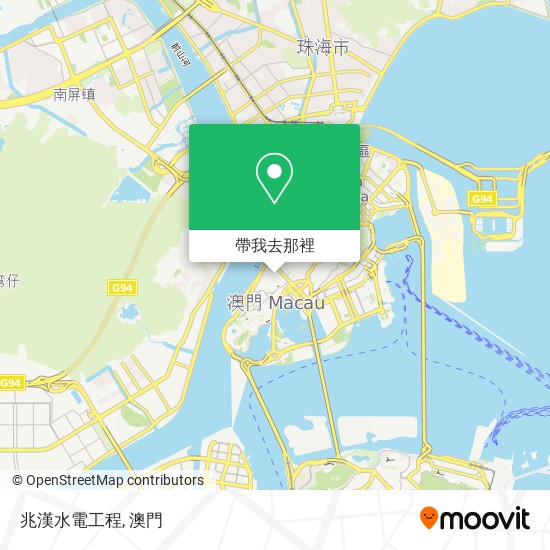 兆漢水電工程地圖