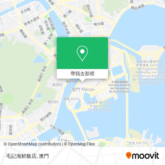 毛記海鮮飯店地圖