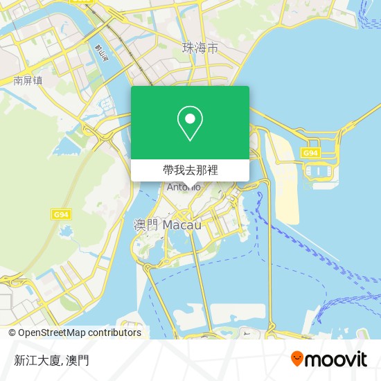新江大廈地圖