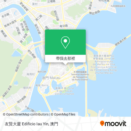 友賢大廈 Edifício Iau Yin地圖