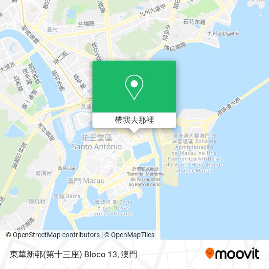 東華新邨(第十三座) Bloco 13地圖