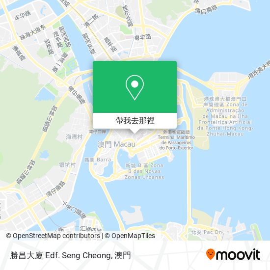 勝昌大廈 Edf. Seng Cheong地圖