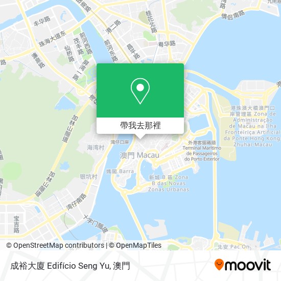 成裕大廈 Edifício Seng Yu地圖