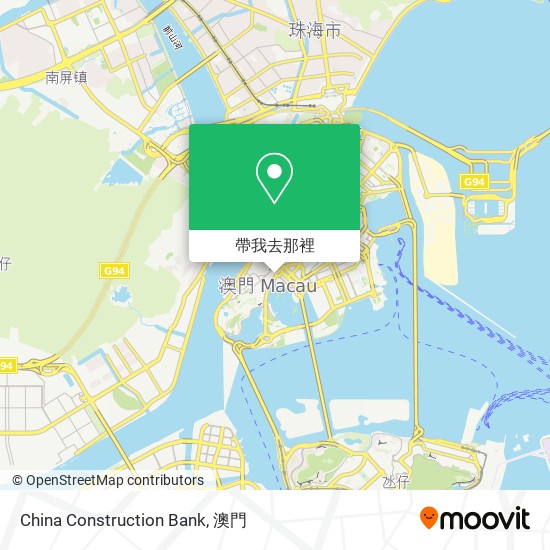 China Construction Bank地圖