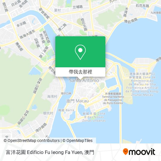 富洋花園 Edifício Fu Ieong Fa Yuen地圖