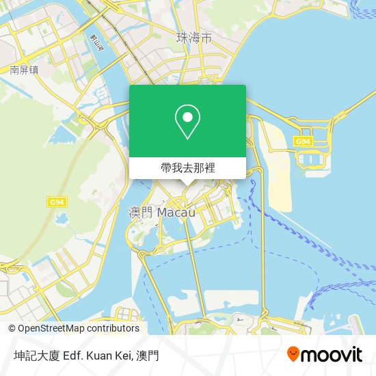 坤記大廈 Edf. Kuan Kei地圖
