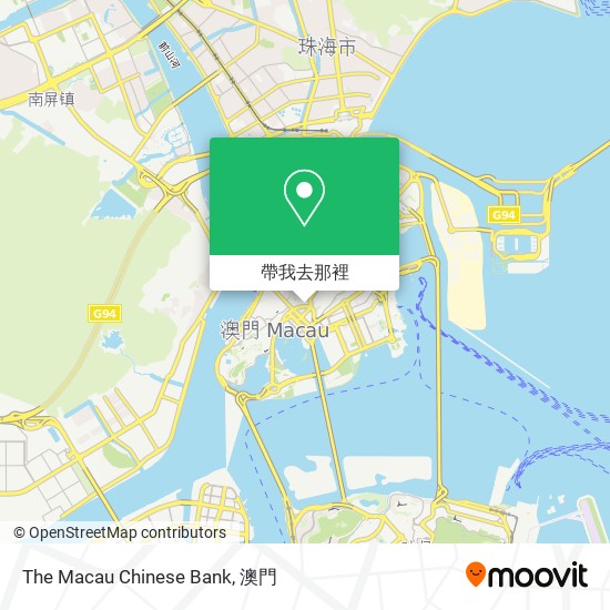 The Macau Chinese Bank地圖