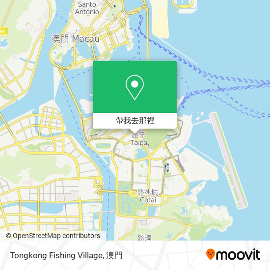Tongkong Fishing Village地圖