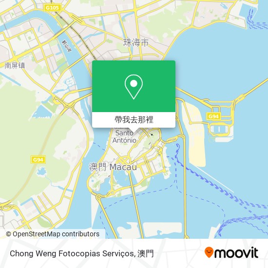 Chong Weng Fotocopias Serviços地圖