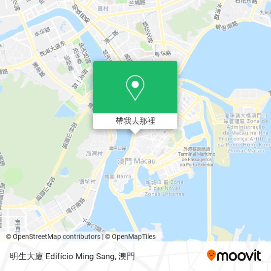 明生大廈 Edifício Ming Sang地圖