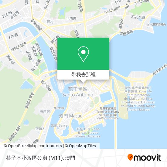 筷子基小販區公廁 (M11)地圖