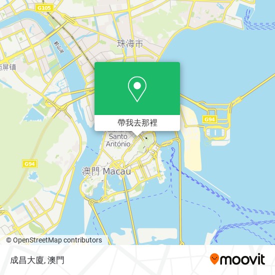成昌大廈地圖