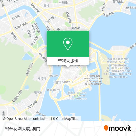 裕華花園大廈地圖