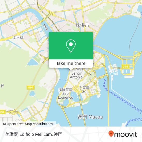 美琳閣 Edifício Mei Lam地圖