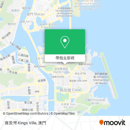 雍景灣 Kings Ville地圖