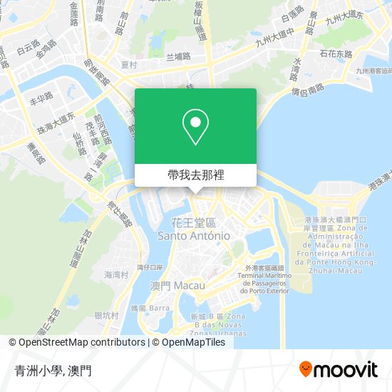 青洲小學地圖