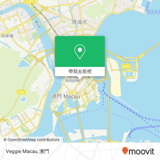 Veggie Macau地圖