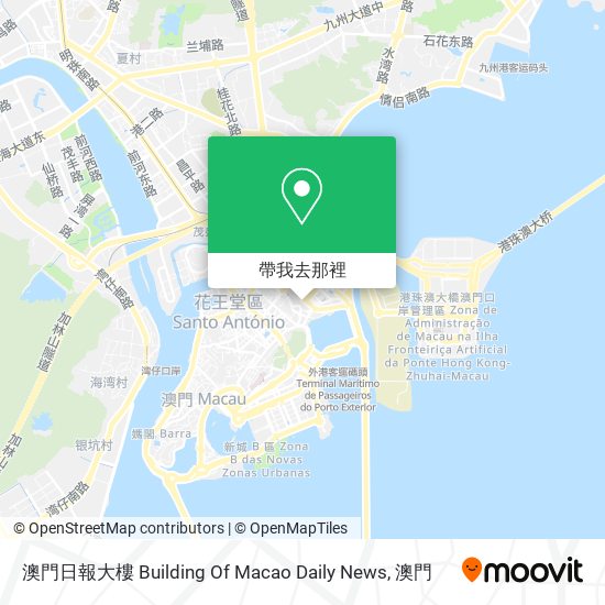 澳門日報大樓 Building Of Macao Daily News地圖