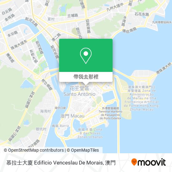 慕拉士大廈 Edifício Venceslau De Morais地圖