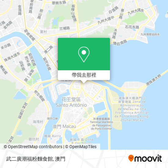 武二廣潮福粉麵食館地圖