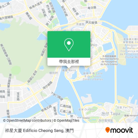 祥星大廈 Edifício Cheong Seng地圖