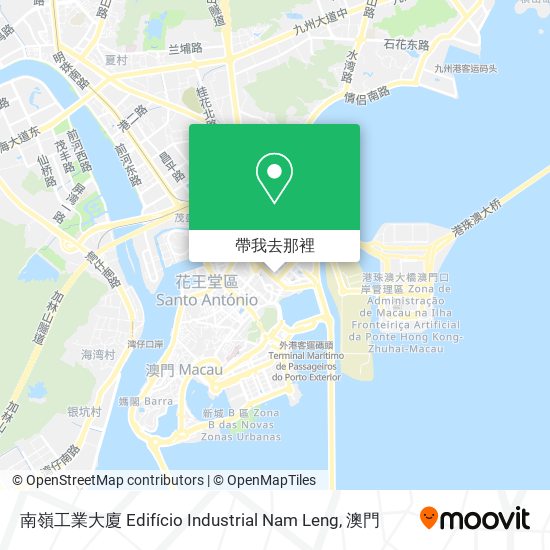 南嶺工業大廈 Edifício Industrial Nam Leng地圖