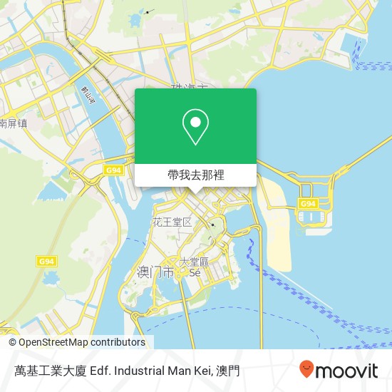 萬基工業大廈 Edf. Industrial Man Kei地圖