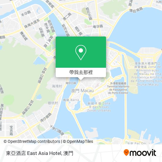 東亞酒店 East Asia Hotel地圖