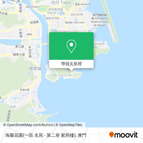 海蘭花園(一區 名苑 - 第二座 紫荊樓)地圖