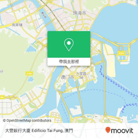 大豐銀行大廈 Edifício Tai Fung地圖
